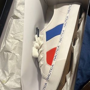 Nautica blue white and red size 6.5